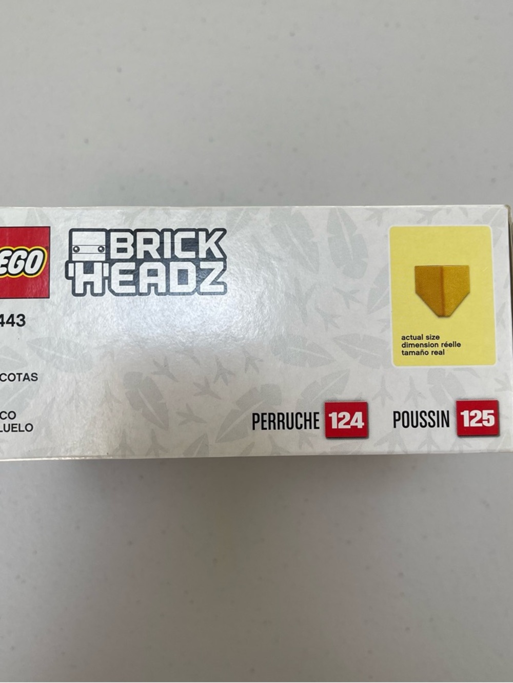 LEGO Brick Headz Chick & Budgie 40443 (Retired) NEW In Box 261 Pcs - Picture 2 of 10